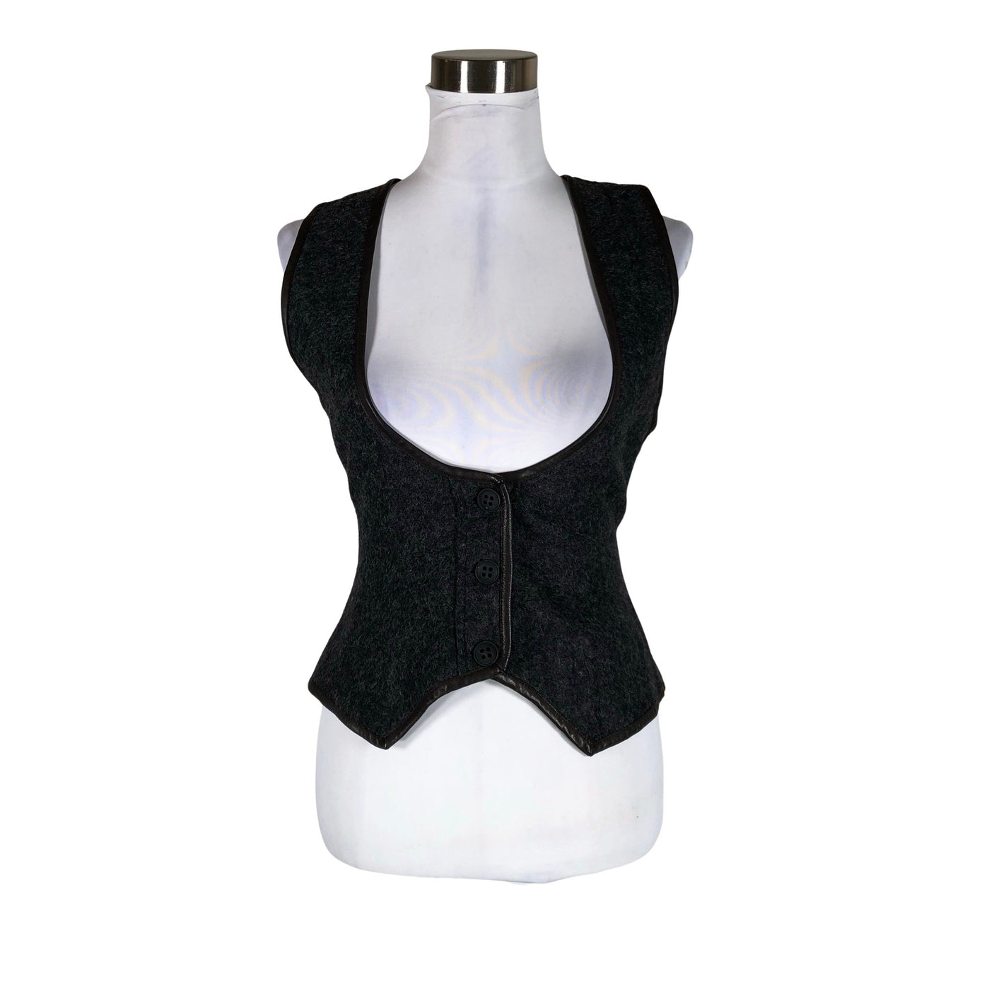 Unisex Hugo Boss - Kootud vest, suurus 40 - Hall (1)