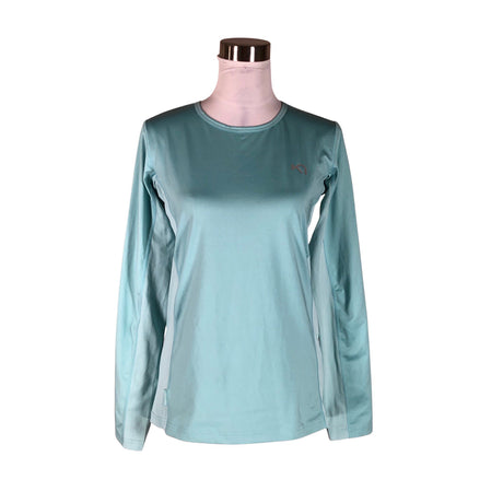 Unisex Kari Traa - Spordisärk, pikad käised, suurus 38 - Türkiis ()