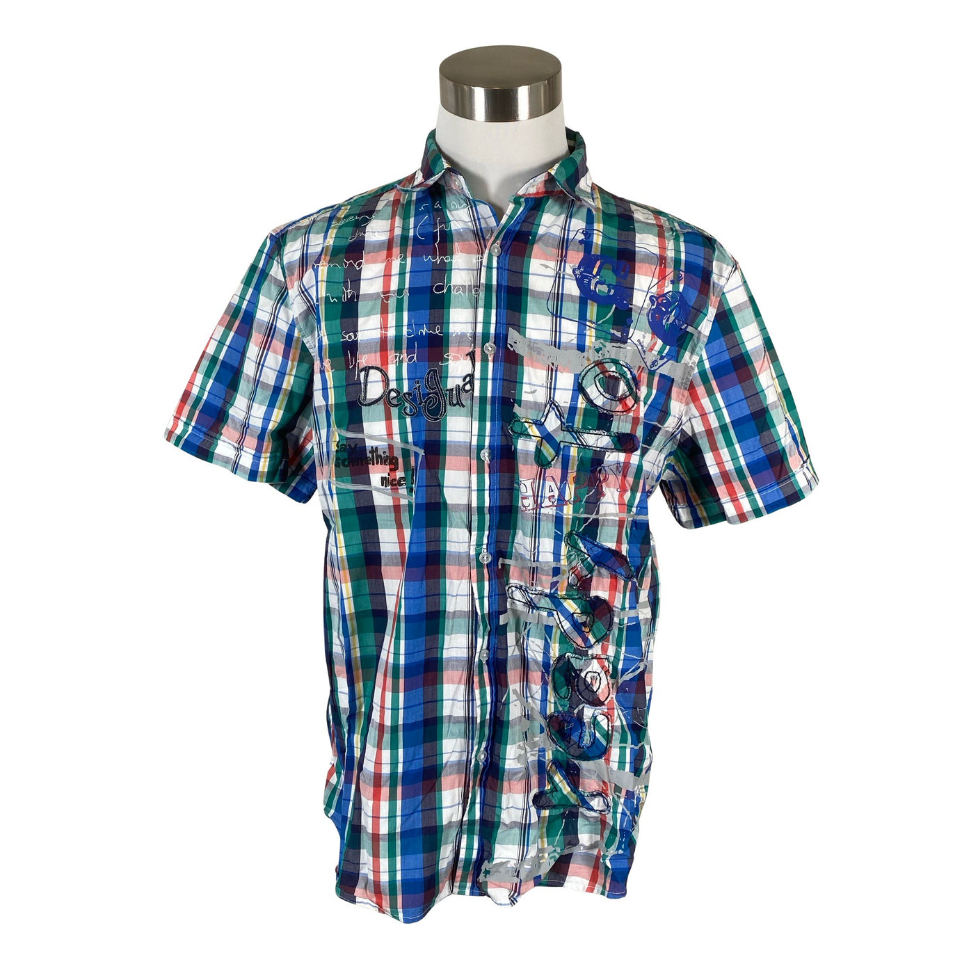 Unisex Desigual - Triiksärk, suurus XXL - Sinine (1)