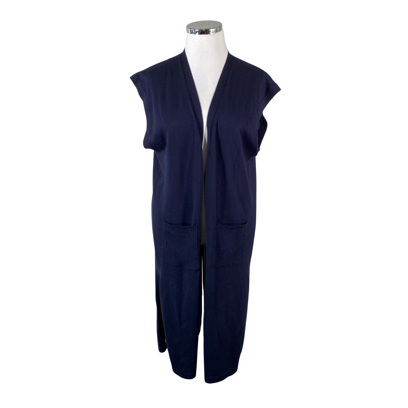 Unisex In Front - Kootud vest, suurus 42 - Sinine (1)