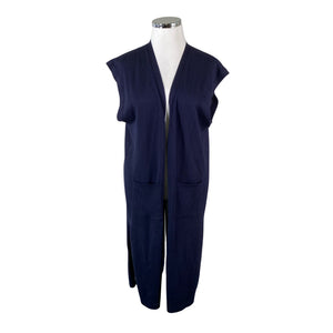 Unisex In Front - Kootud vest, suurus 42 - Sinine (1)