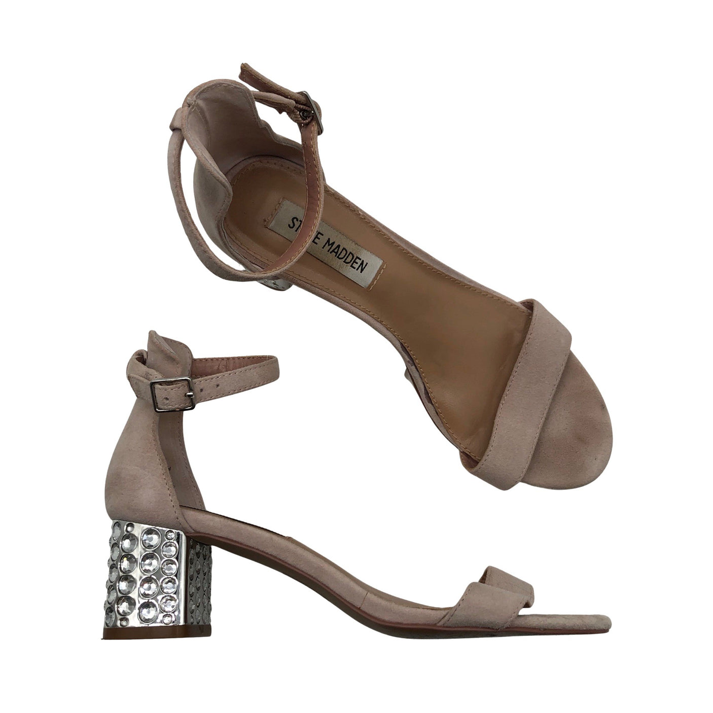 Unisex Steve Madden - Kontsaga rihmikud, suurus 37 - Heleroosa (1)