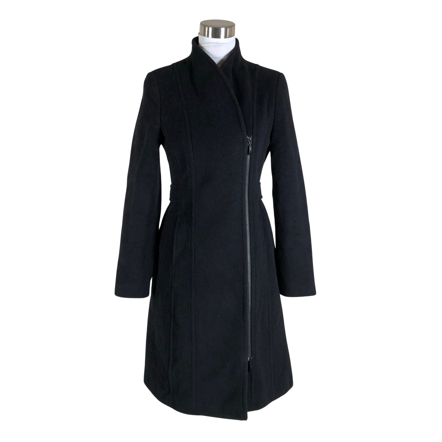 Unisex Denim Dream - Villane mantel, suurus 34 - Must (1)