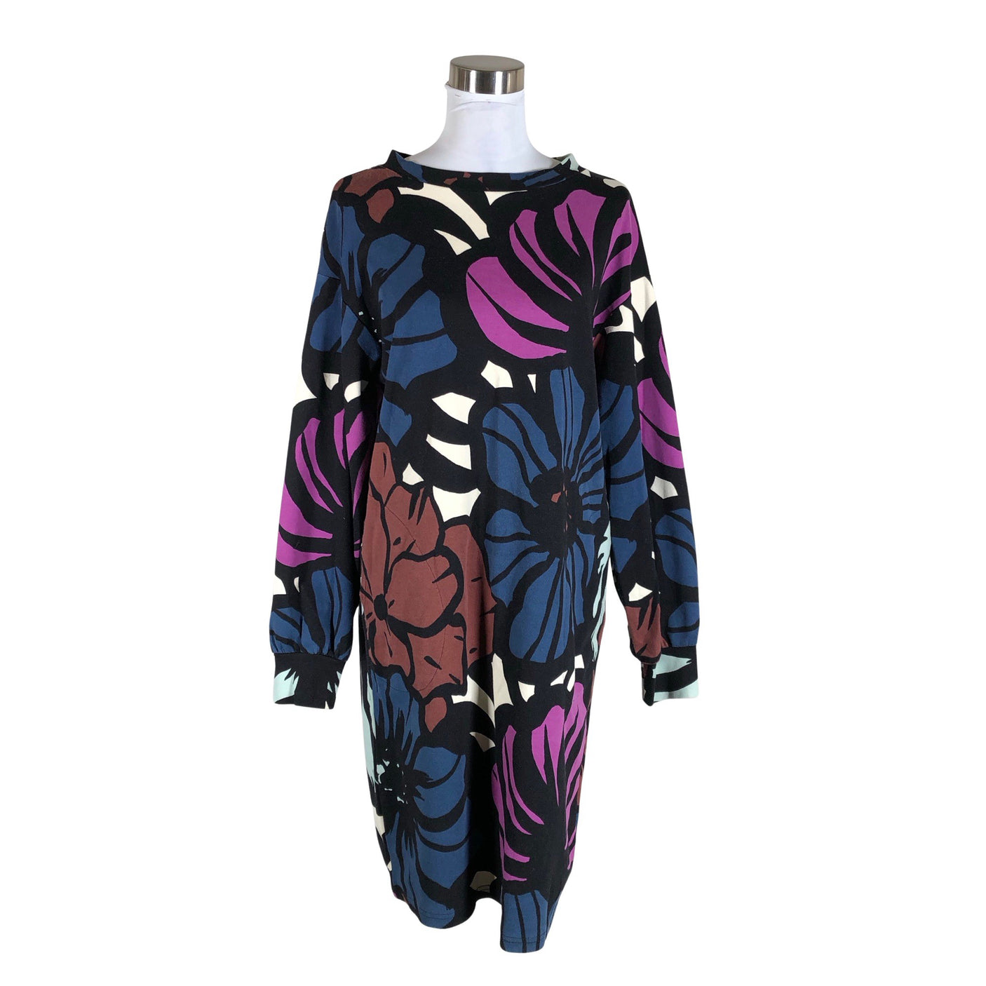Unisex Nanso - Trikotaažist kleit, suurus 40 - Lilla (1)