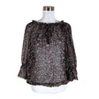 Unisex Wearhouse - Lühikeste käistega pluus, suurus 36 - Must ()