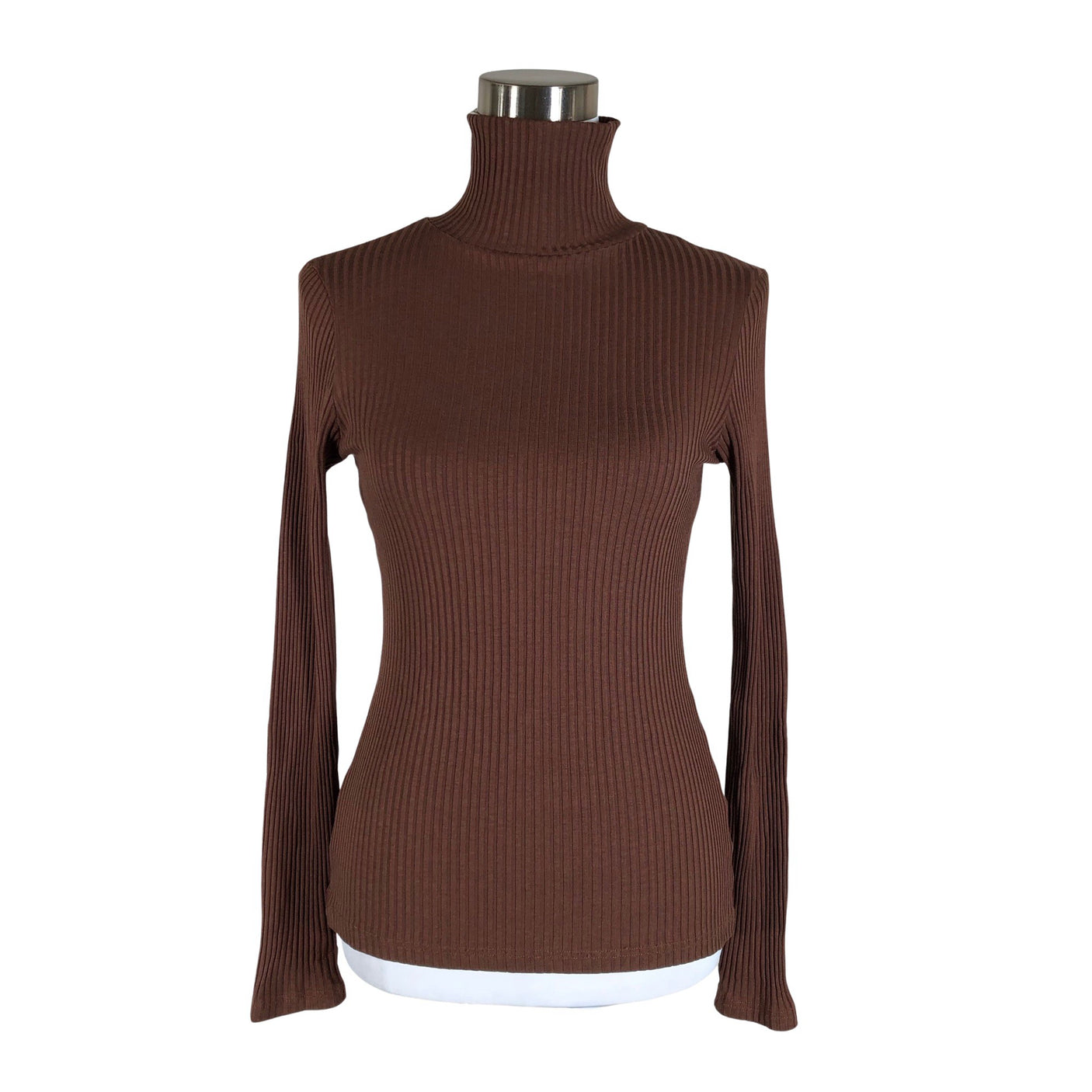 Unisex Riva Clothing - Trikotaažist pluus, suurus 36 - Pruun (1)