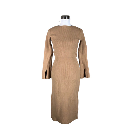 Unisex Uniqlo - Kootud kleit, suurus 34 - Pruun ()