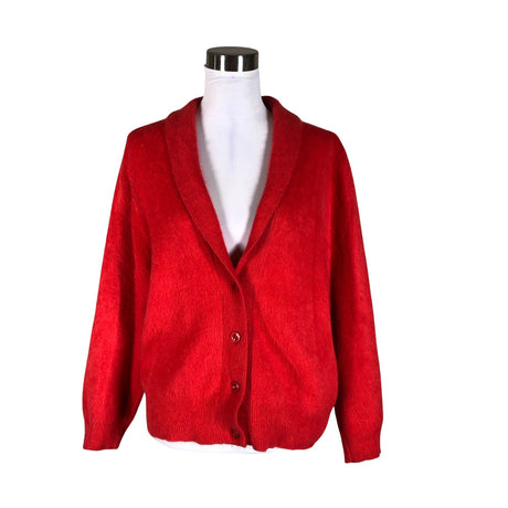 Unisex Angoroyal - Kardigan, suurus 38 - Punane ()
