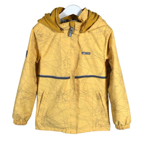 Unisex Lenne - Õhem talvejope, suurus 122 - 128 - Kollane (1)