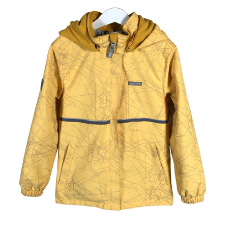 Unisex Lenne - Õhem talvejope, suurus 122 - 128 - Kollane ()