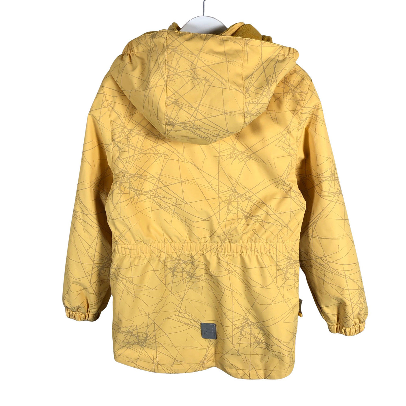 Unisex Lenne - Õhem talvejope, suurus 122 - 128 - Kollane (2)