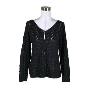 Unisex Handmade - Kardigan, suurus 38 - Must (1)