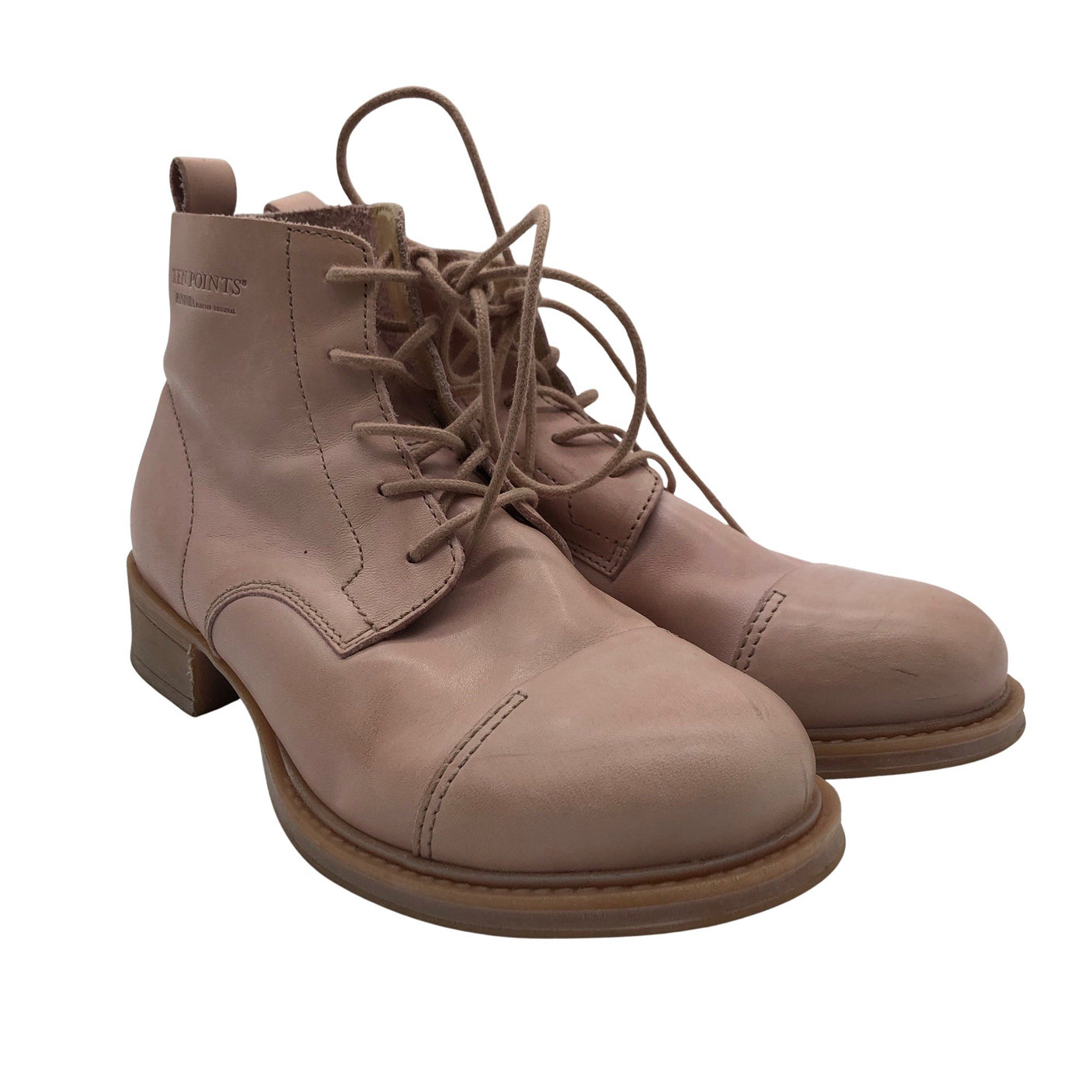 Unisex Ten Points - Poolsaapad, suurus 38 - Heleroosa (2)