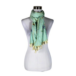 Unisex Friis&Company - Õhuke sall, suurus Maxi - Roheline (1)