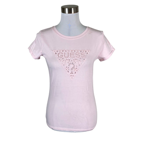 Unisex Guess - T-särk, suurus 38 - Heleroosa ()