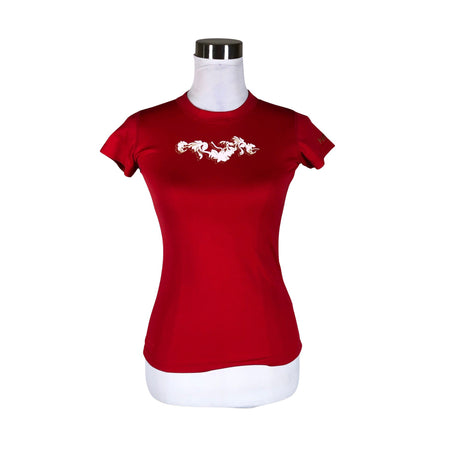 Unisex Halti - Spordisärk, lühikesed käised, suurus 36 - Punane ()