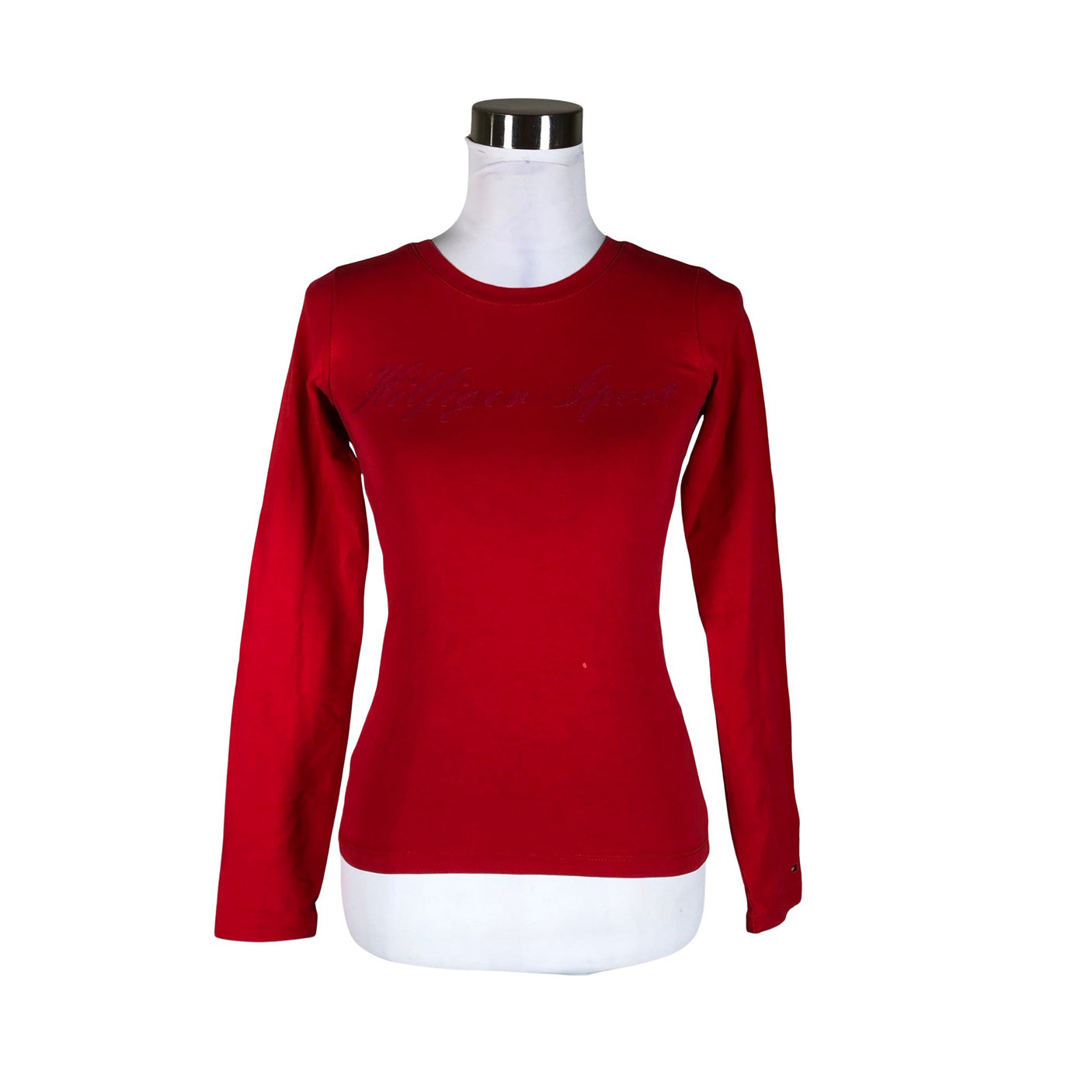 Unisex Tommy Hilfiger - Trikotaažist pluus, suurus 36 - Punane (1)