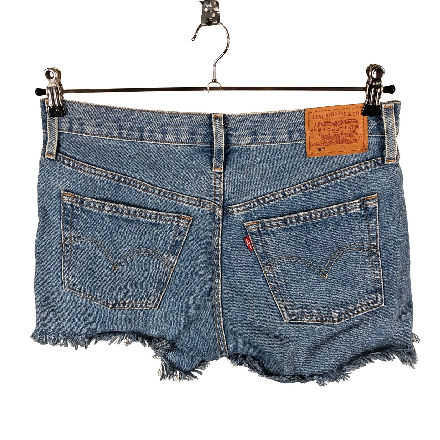 Unisex Levi's - Teksast lühikesed püksid, suurus 38 - Sinine (2)