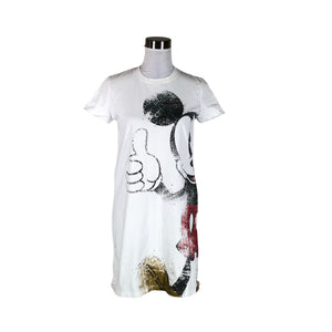 Unisex Desigual - Trikotaažist kleit, suurus 36 - Valge (1)