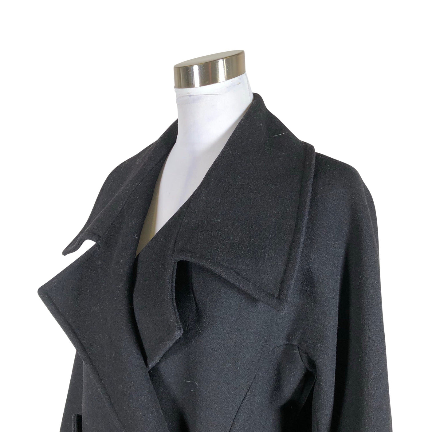Unisex Ritva Falla - Villane mantel, suurus 38 - Must (3)