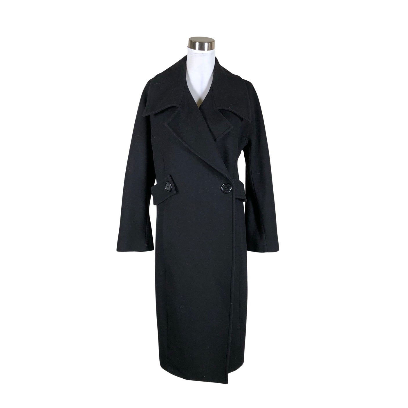 Unisex Ritva Falla - Villane mantel, suurus 38 - Must (1)