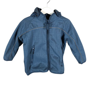Unisex POMPdeLUX - Softshell jope, suurus 92 - 98 - Sinine (1)