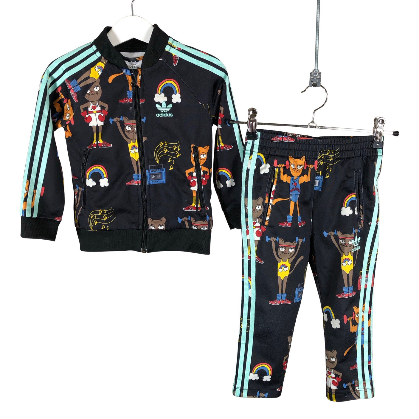 Unisex Adidas - Spordirõivad, suurus 86 - 92 - Must (1)