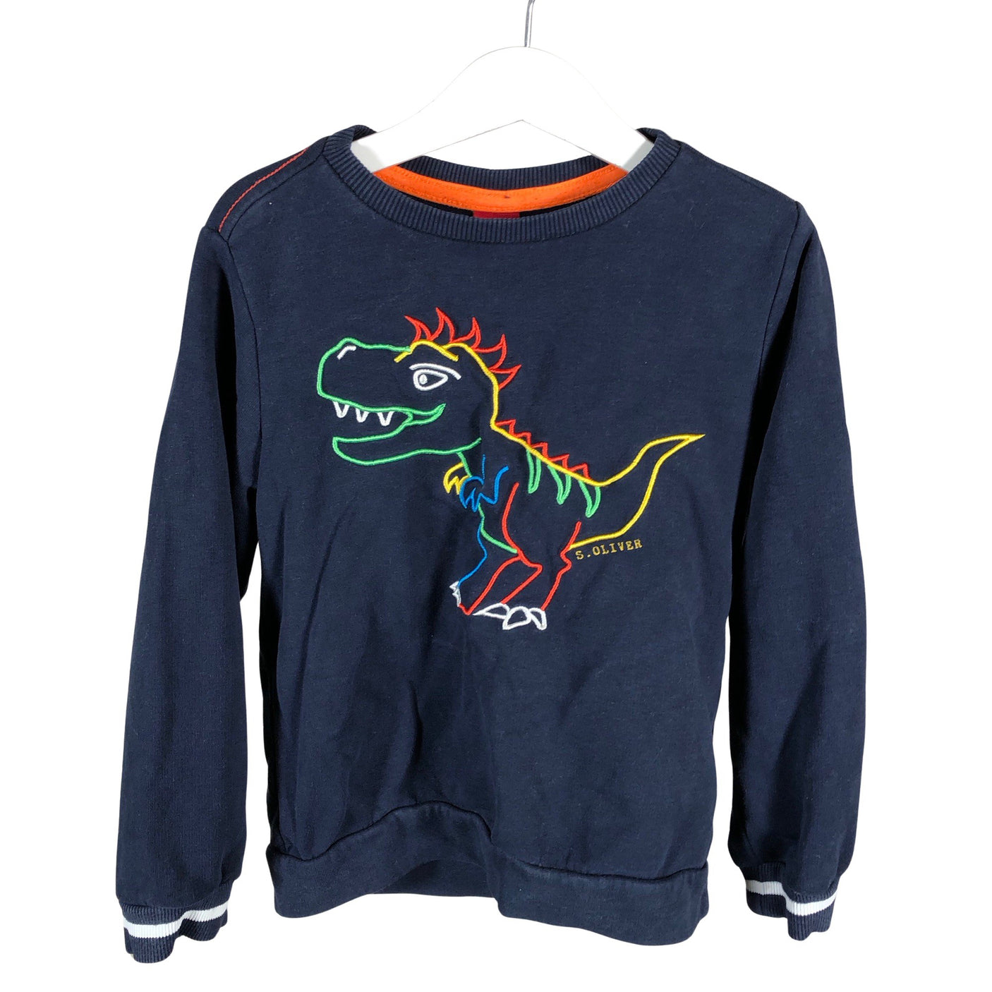 Unisex s.Oliver - Dressikangast pluus, suurus 116 - 122 - Sinine (1)