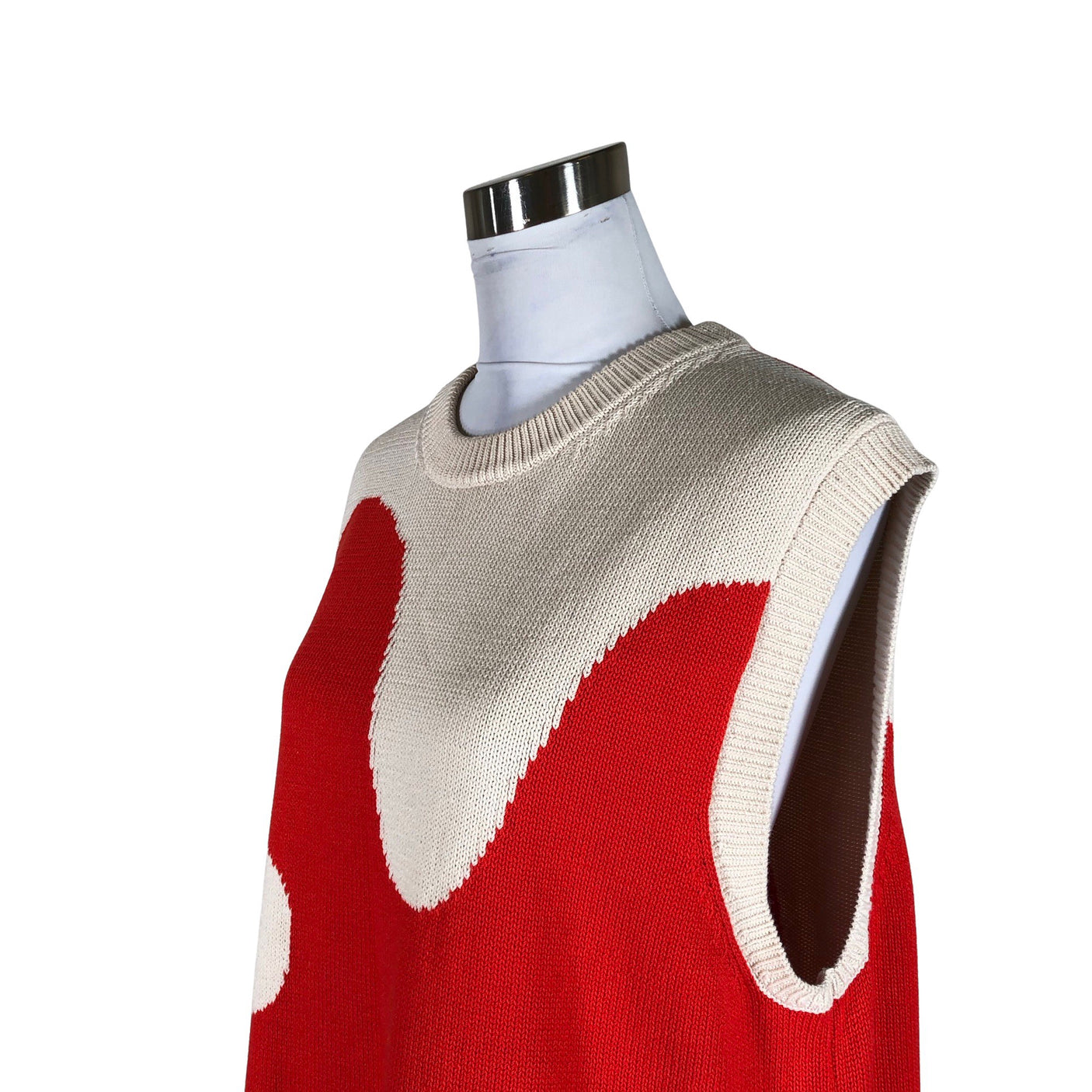 Unisex Marimekko - Kootud vest, suurus 38 - Beige (3)