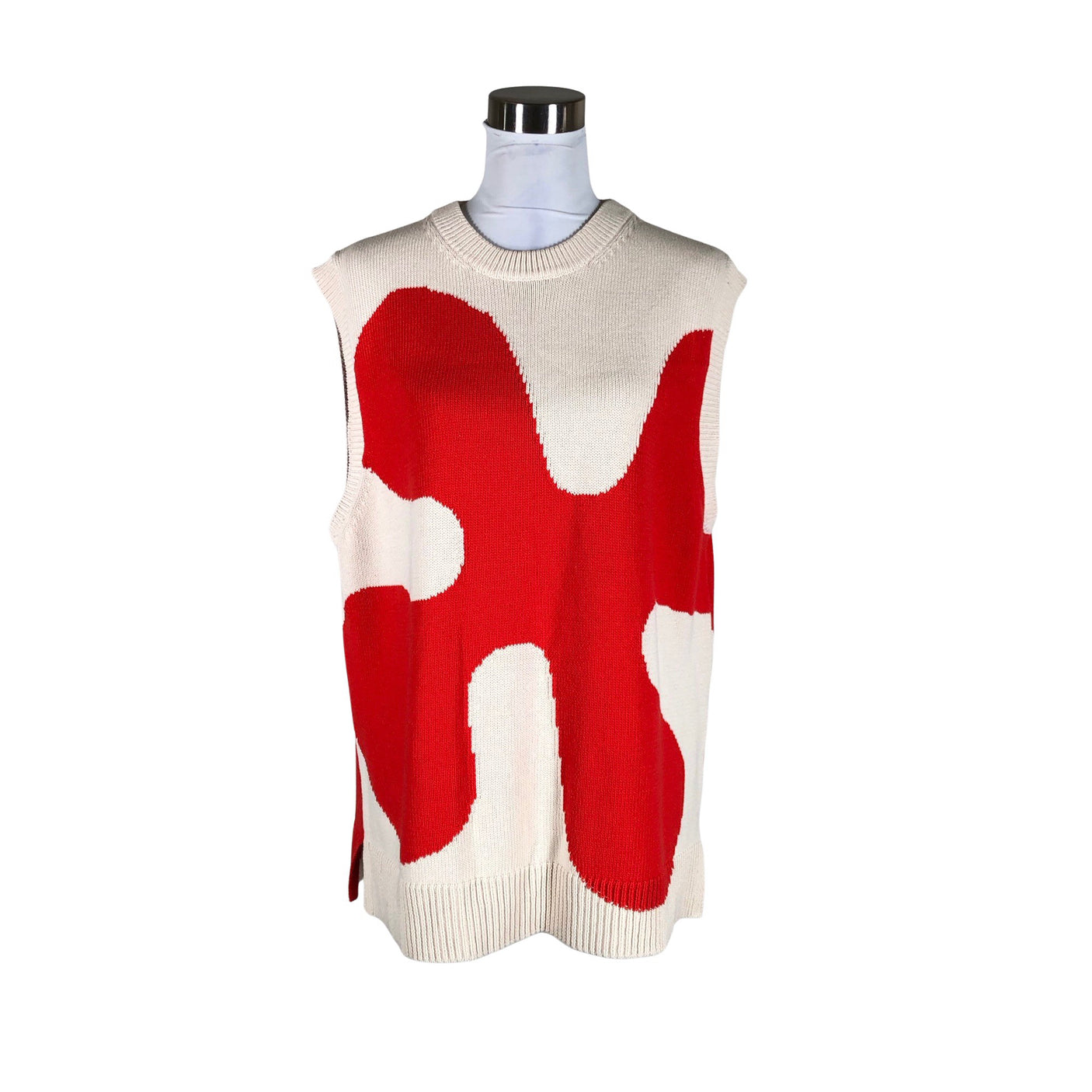 Unisex Marimekko - Kootud vest, suurus 38 - Beige (1)
