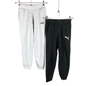 Unisex Puma - Dressikangast püksid, suurus 158 - 164 - Hall (1)