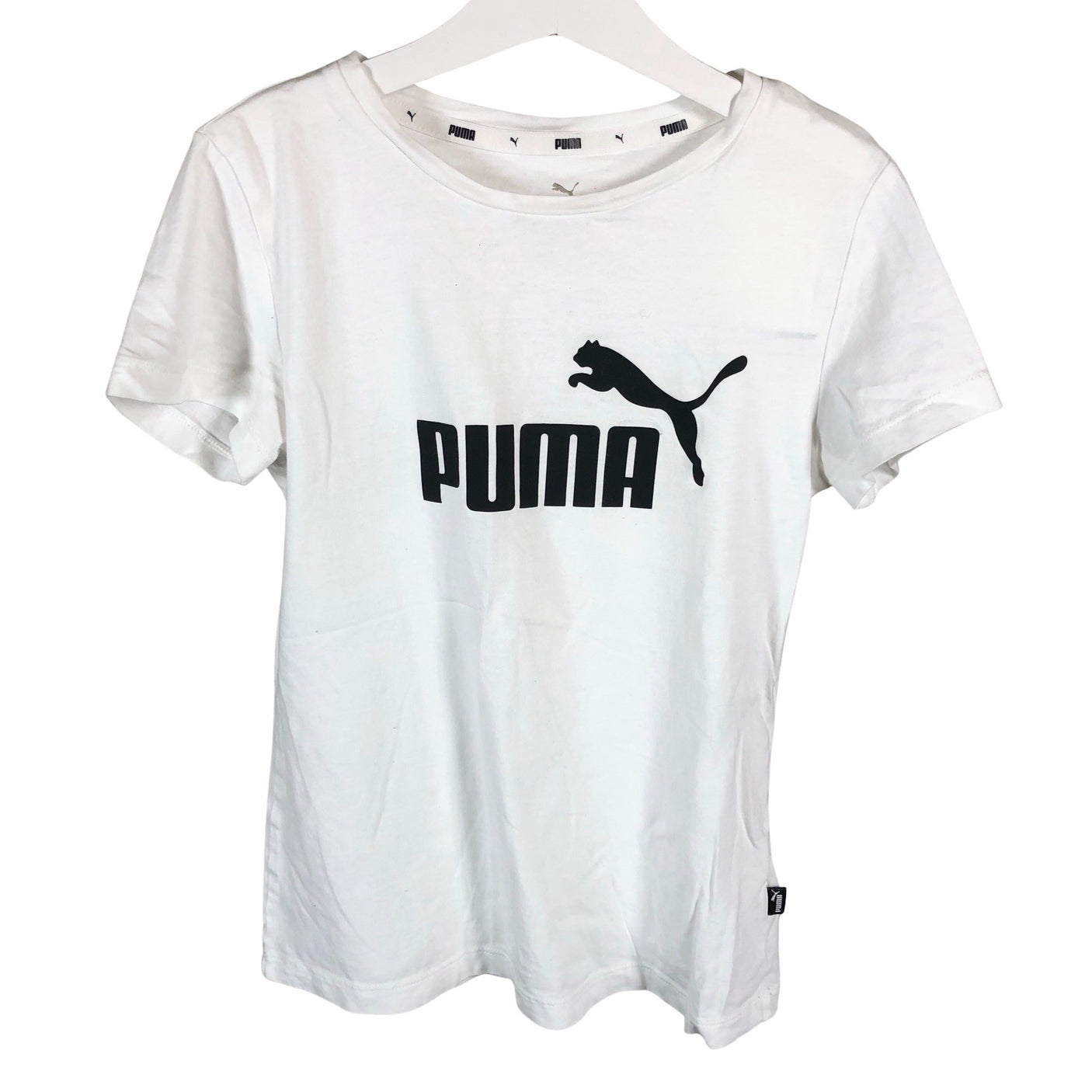 Unisex Puma - T-särk, suurus 146 - 152 - Valge (1)