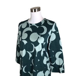 Unisex Marimekko - Trikotaažist kleit, suurus 36 - Roheline (3)