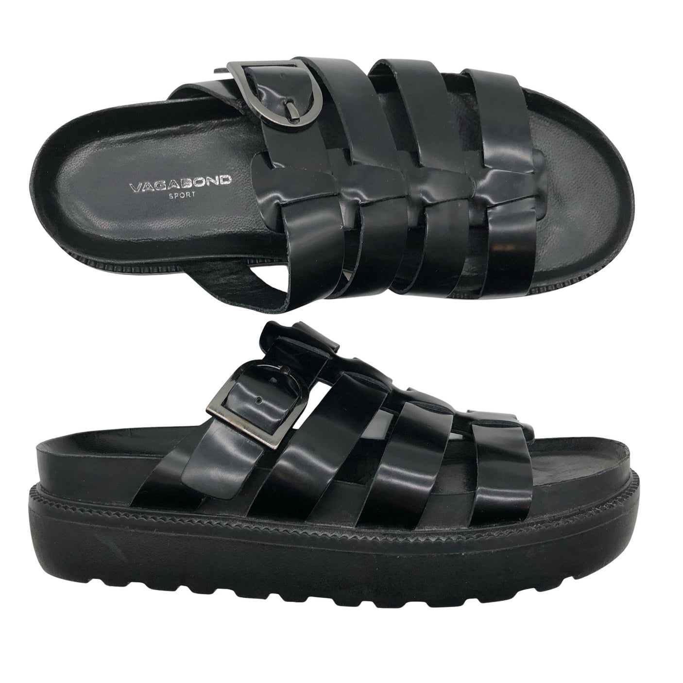 Unisex Vagabond - Rihmikud, suurus 37 - Must (1)