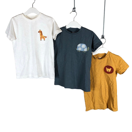 Unisex Next - T-särk, suurus 110 - 116 - Kollane ()