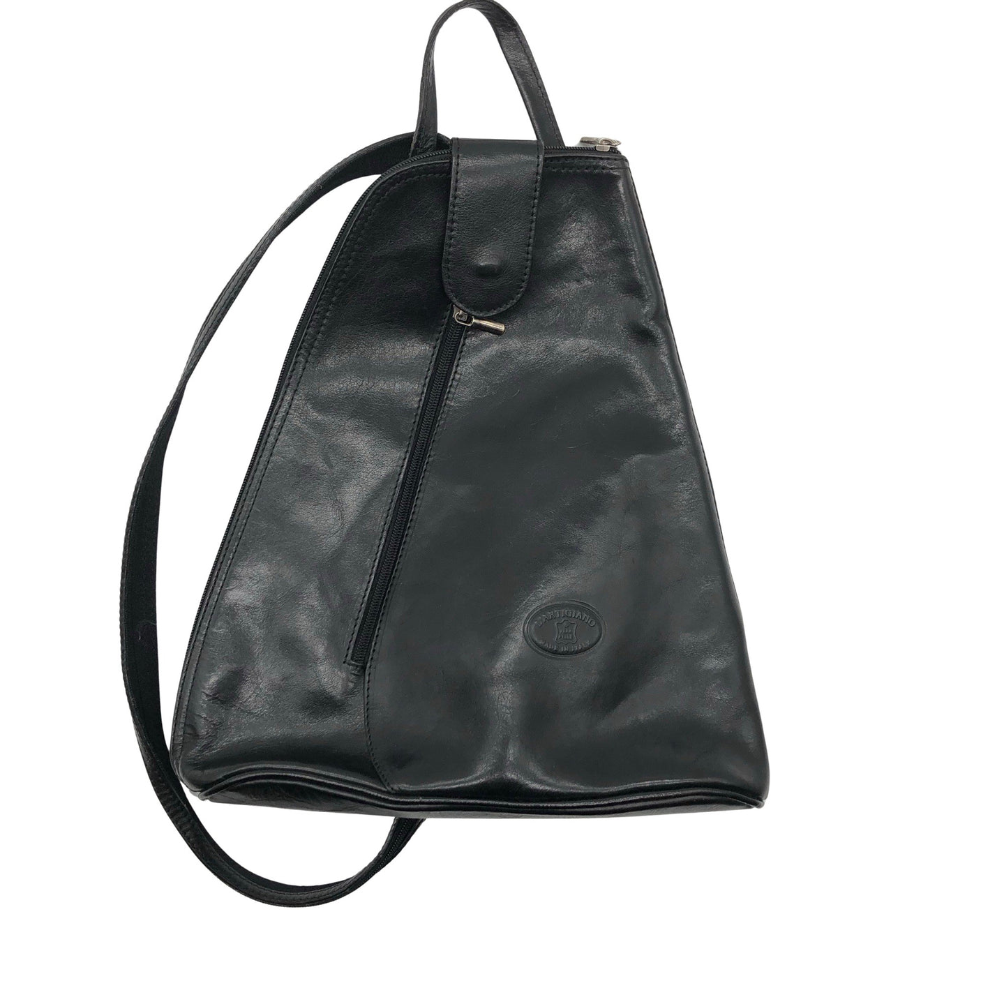 Unisex L'Artigiano - Õlakott, suurus Midi - Must (1)
