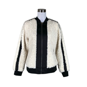 Unisex Philosophy Blues Original - Kunstkarusnahast mantel, suurus 38 - Looduslik valge (1)