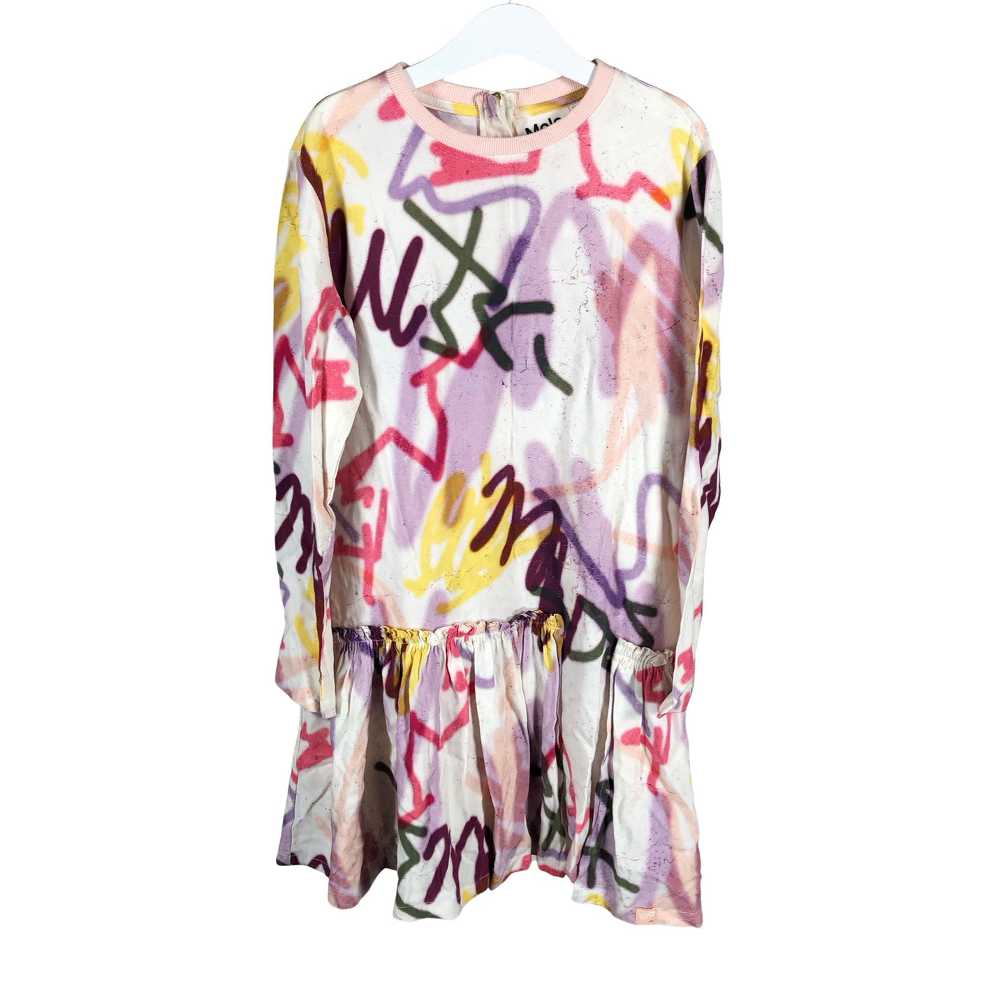 Unisex Molo Kids - Mitteveniv kleit, suurus 134 - 140 - Looduslik valge (1)