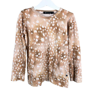 Unisex Kaiko - Trikotaažist pluus, suurus 134 - 140 - Beige (1)