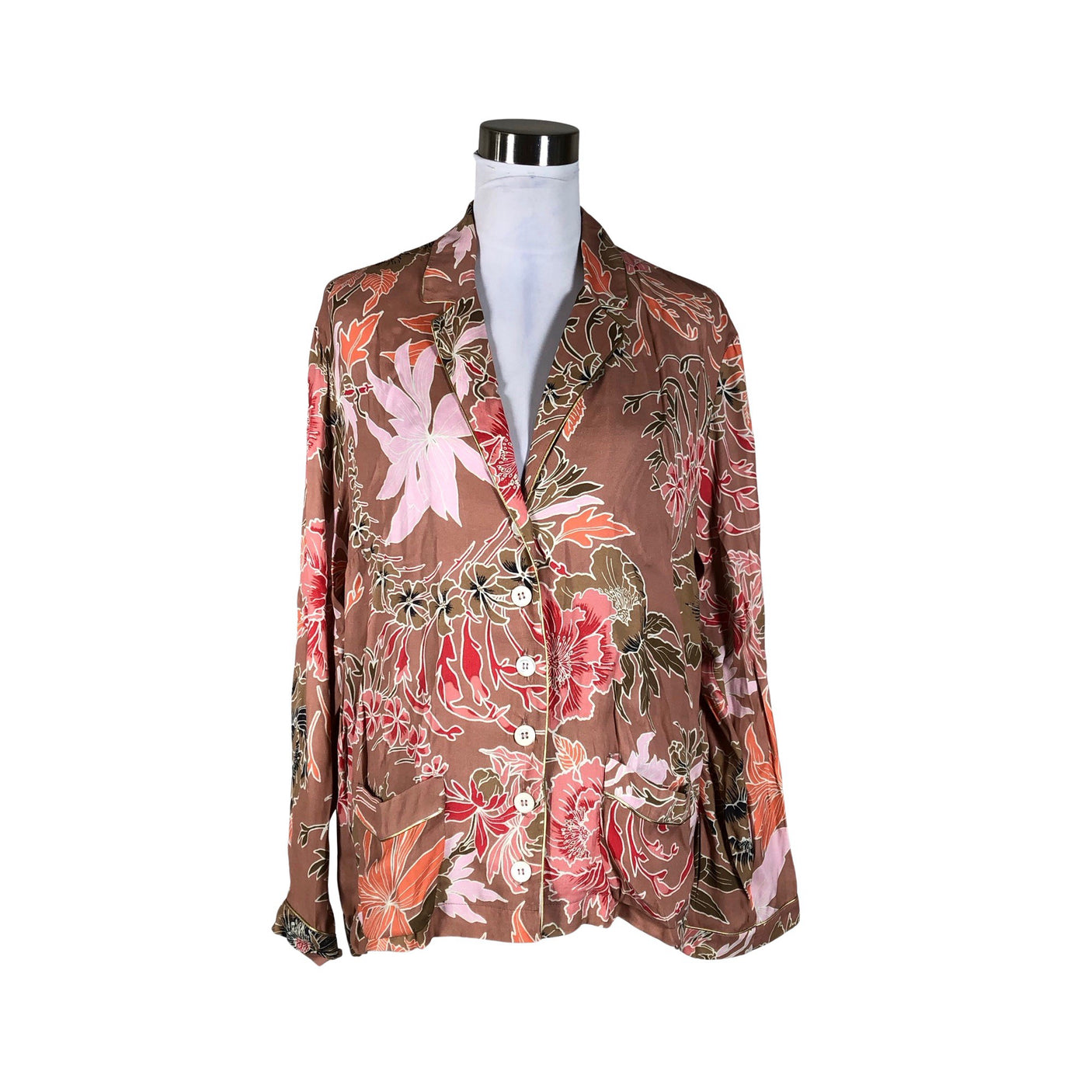 Unisex Gustav - Pluus, suurus 38 - Pruun (1)