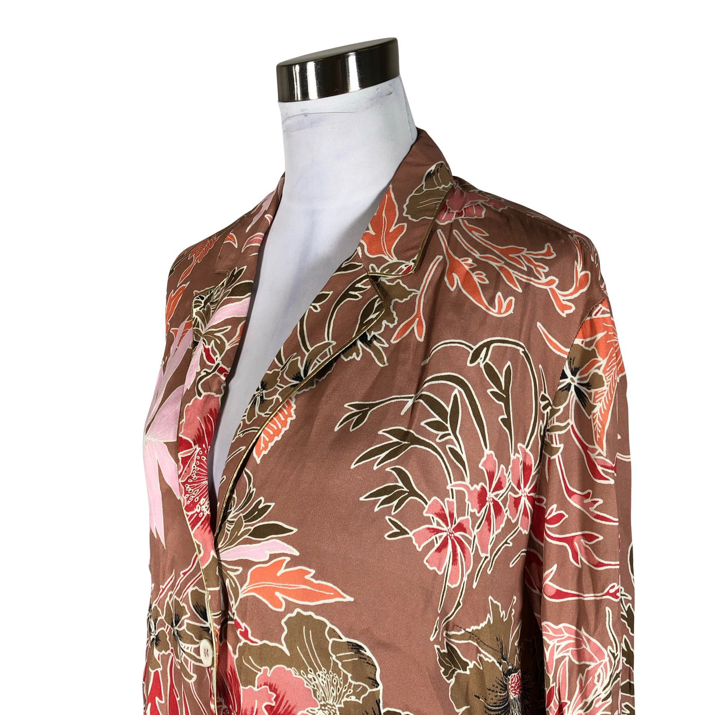 Unisex Gustav - Pluus, suurus 38 - Pruun (3)