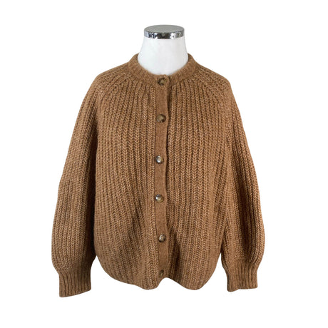 Unisex La Maille Sezane - Kardigan, suurus 42 - Pruun ()