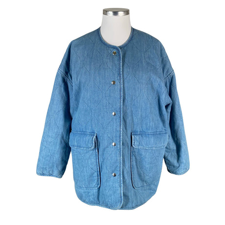 Unisex Sézane - Tepitud jope, suurus 44 - Helesinine ()