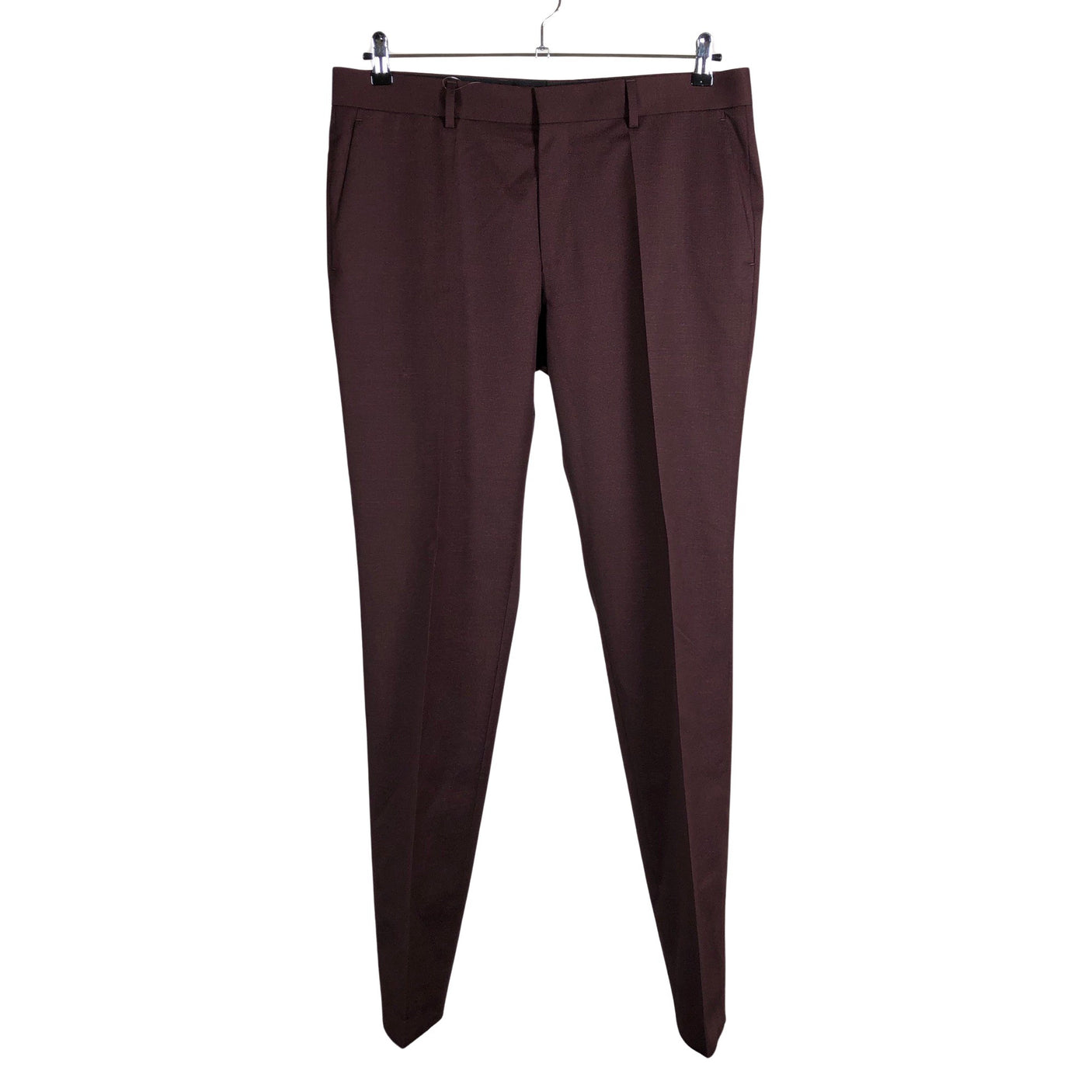 Unisex Hugo Boss - Ülikonna püksid, suurus XL - Veinipunane (1)