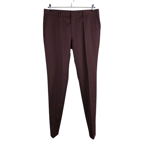 Unisex Hugo Boss - Ülikonna püksid, suurus XL - Veinipunane ()