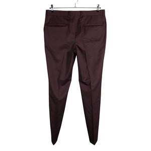 Unisex Hugo Boss - Ülikonna püksid, suurus XL - Veinipunane (2)