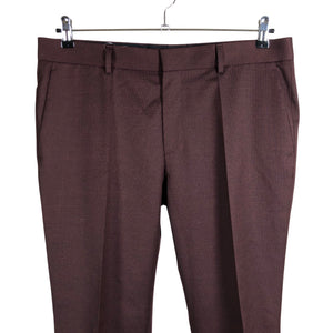 Unisex Hugo Boss - Ülikonna püksid, suurus XL - Veinipunane (3)