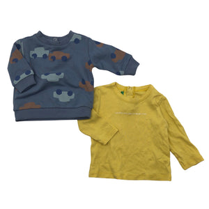 Unisex TEX - Dressikangast pluus, suurus 62 - 68 - Helesinine (1)