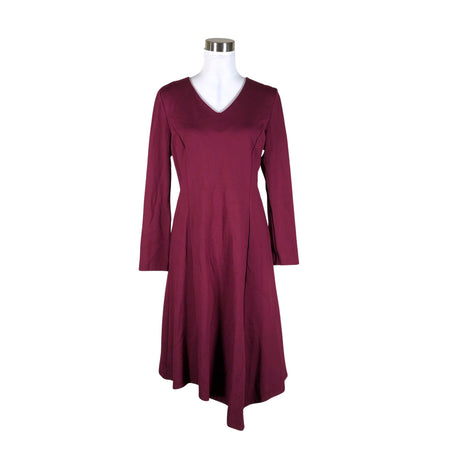 Unisex Ril's - Trikotaažist kleit, suurus 40 - Veinipunane ()