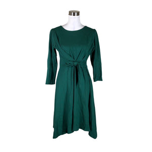 Unisex Nanso - Trikotaažist kleit, suurus 40 - Roheline (1)